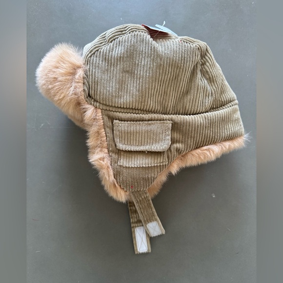 NWT Corduroy Trapper Hat | 4/5T - Picture 3 of 5